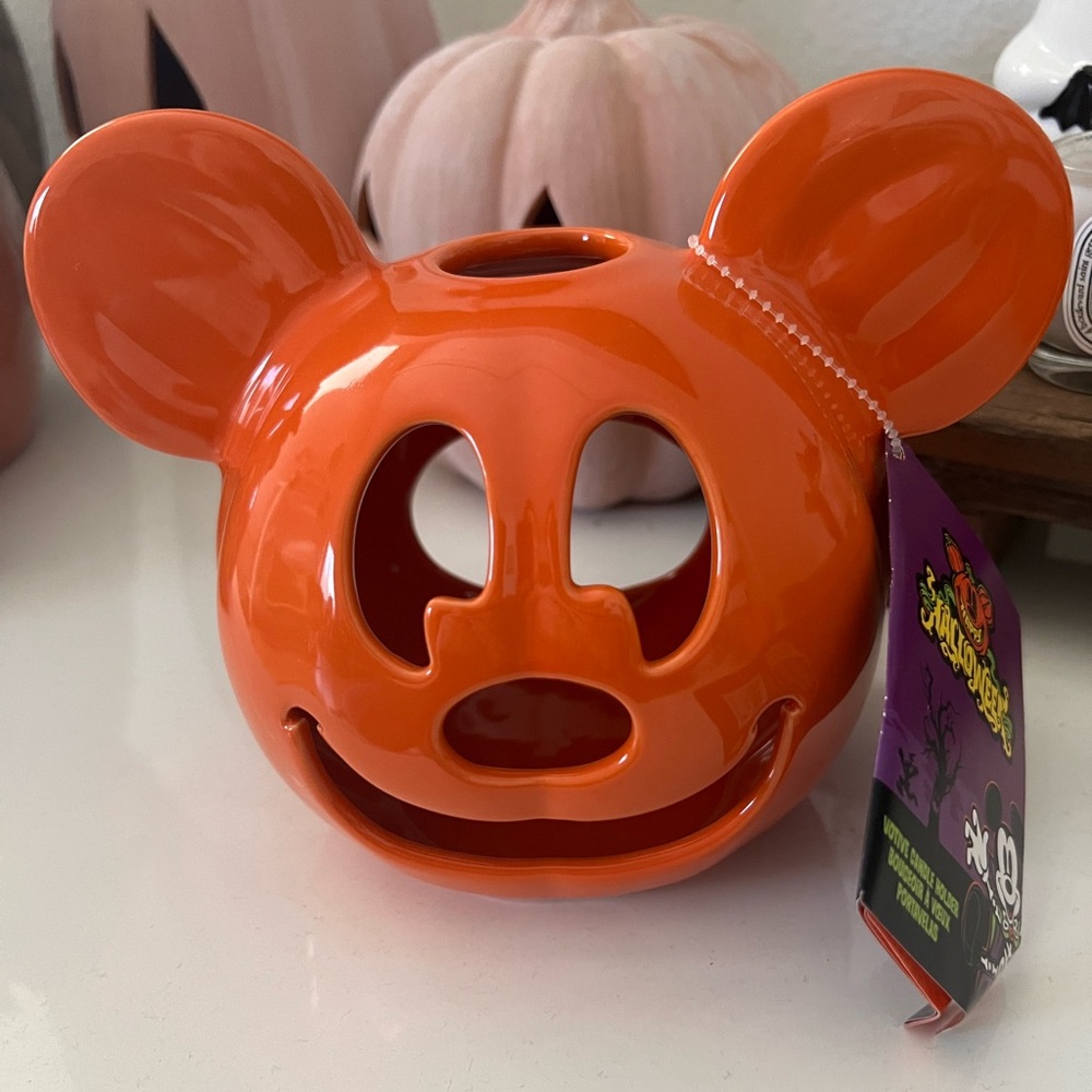 Disney Park Mickey Votive Halloween